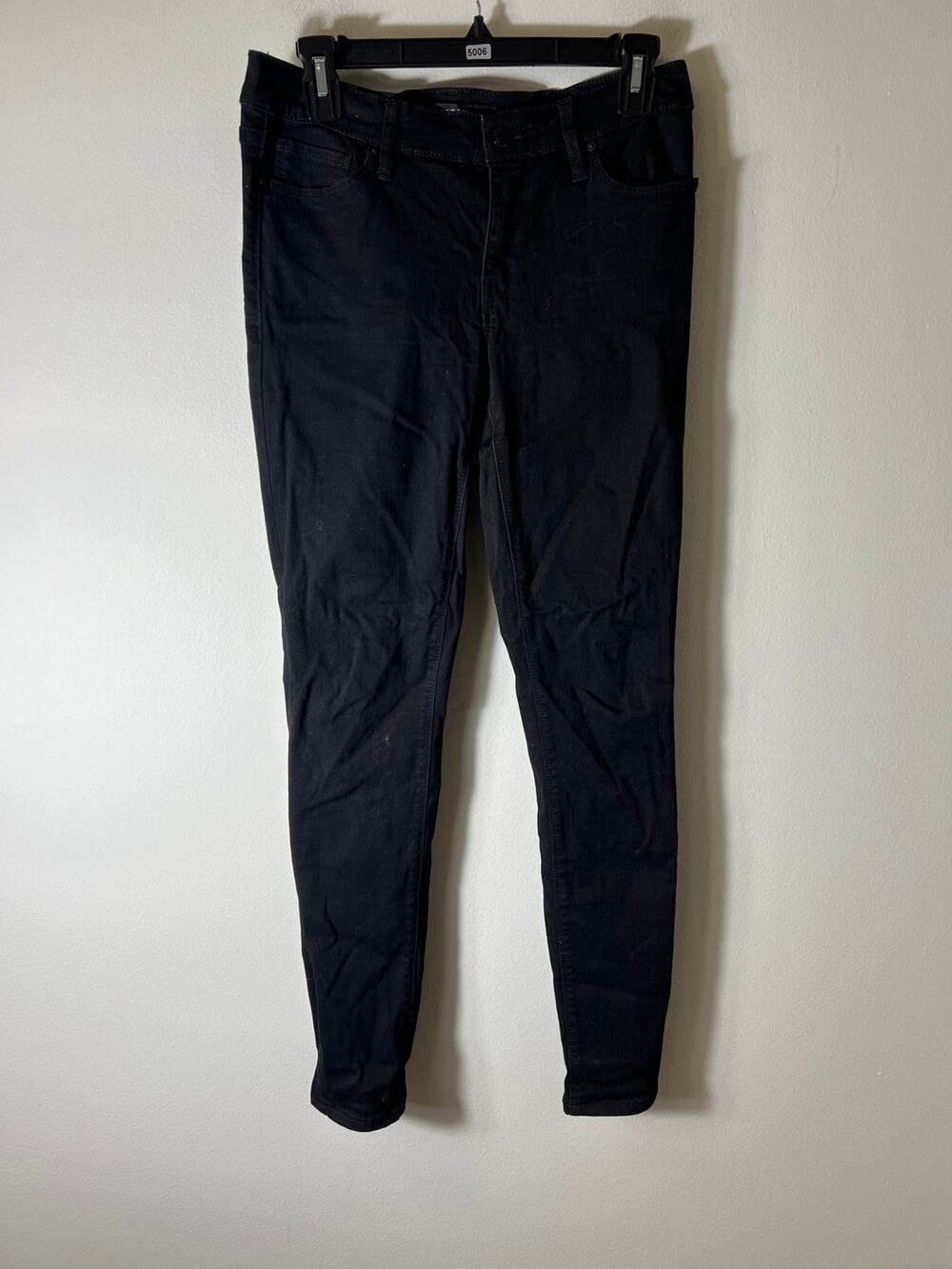 Hudson Los Angeles Black Jeans Sz 28